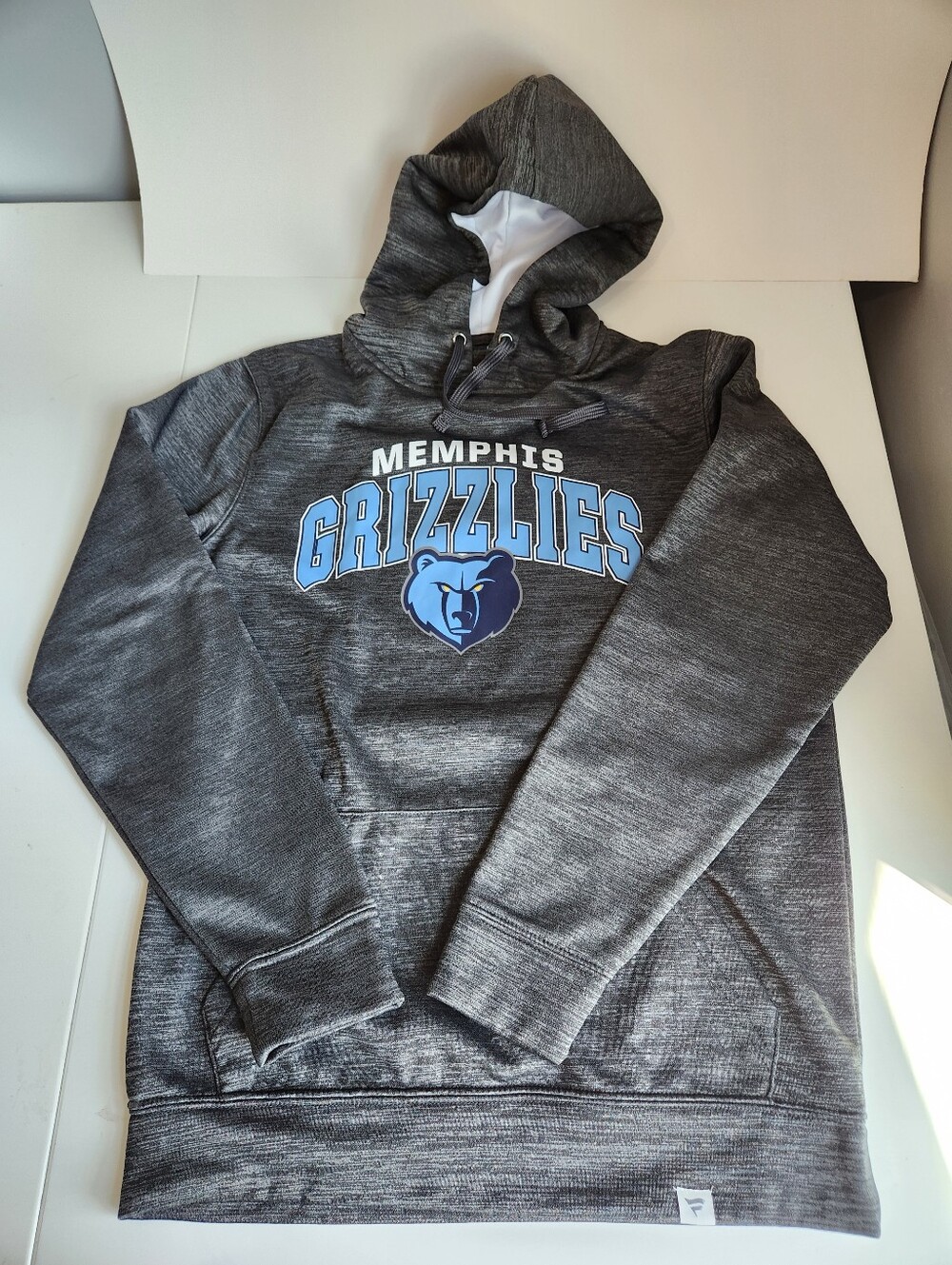 Memphis Grizzlies Hoodie Mens Small Gray NBA Basketball Fanatics Sweatshirt